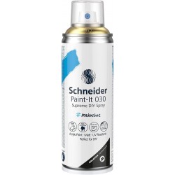 Bomboletta Spray Oro Paint-It 030 Acrilica 200ml Schneider