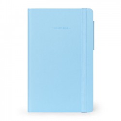 My Notebook LEGAMI Blu Cielo Bianco Medium