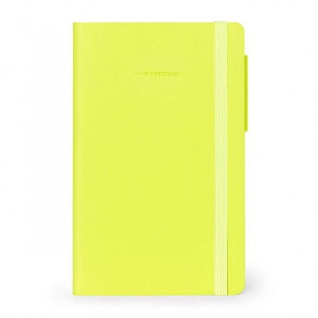 My Notebook LEGAMI Verde Lime a Righe Medium