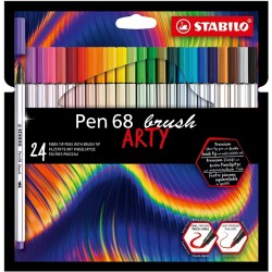 Astuccio 24 Pen 68 Brush Arty Stabilo