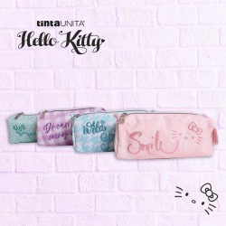 Astuccio Bauletto Hello Kitty Tinta Unita Glitter