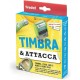 Timbra e Attacca - Timbro Scuola per Etichette da Personalizzare Trodat