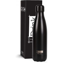 Bottiglia Termica I-drink Black 500ml