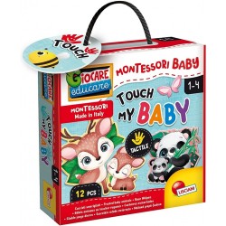 Lisciani Giochi Montessori Baby "My baby" Cuccioli Smerigliati