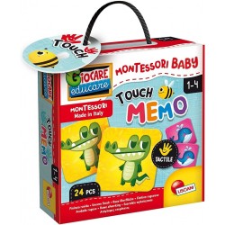 Lisciani Giochi Montessori Baby "Touch Memo"