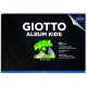 Album Nero Giotto A4 10ff 220gr Monoruvido Album Kids
