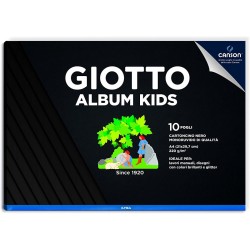 Album Nero Giotto A4 10ff 220gr Monoruvido Album Kids