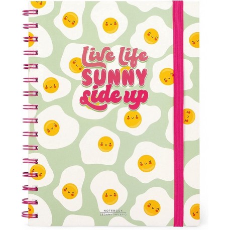 Notebook con Spirale Quaderno A5 Legami Maxi Egg
