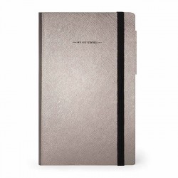 My Notebook Legami Grey Diamond a Righe Medium