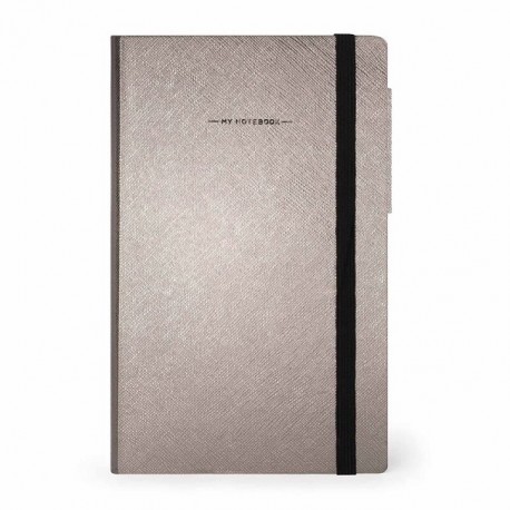 My Notebook Legami Grey Diamond a Righe Medium
