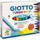 24 Pennarelli Giotto Turbo Maxi