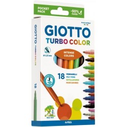 18 Pennarelli Giotto Turbo Color