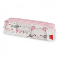 Pencil Case - Astuccio Trasparente - Kitty - Legami