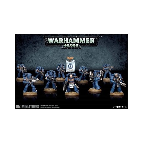 Games Workshop - Warhammer 40,000 - Space Marines Tactical Squad