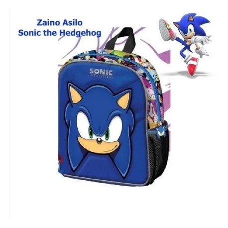 Mini Zainetto da Asilo Sonic The Hedgehog