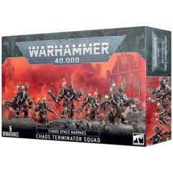 Games Workshop - Warhammaer 40,000 - Chaos Space Marines - Squadra Terminator del Caos