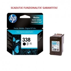 CARTUCCIA HP C8765E 5740 N.338 BK ORIGINALE SCADUTA GARANTITA 100%