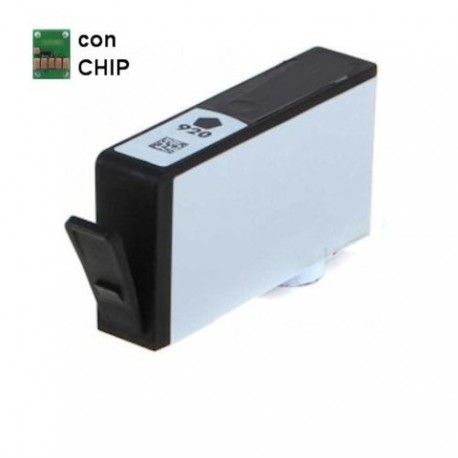 CARTUCCIA COMPATIBILE HP 920 BK XL NERO CON CHIP