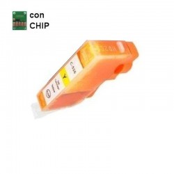 INKPIU CANON 526 GIALLO CON CHIP. COMP.