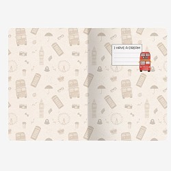 MY NOTEBOOK TACCUINO A RIGHE SMALL-LONDON