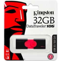 PEN DRIVE 32 GB KINGSTON DT-106 2.0/3.0/3.1