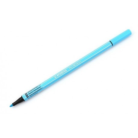 Pennarello Premium - STABILO Pen 68 - Fluo Blu