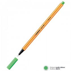 Fineliner - STABILO point 88 - Verde foglia