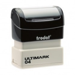 Timbro preinchiostrato Ultimark Trodat UM-04 11 x 37 mm Personalizzato - qualità professionale