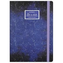 MY NOTEBOOK LEGAMI TACCUINO A RIGHE LARGE-STARS