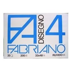 BLOCCO FABRIANO F4 33X48 ruvido