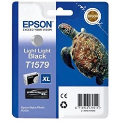 CARTUCCIA ORIGINALE EPSON T1579 XL LIGH LIGHT BLACK