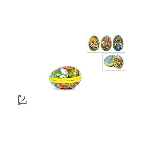 Box contenitore uovo piccolo 9 cm uova di Pasqua per soprese personalizzate, da riempire