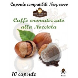 CAFFE' TRE VENEZIE PER NESPRESSO NOCCIOLA 10 CAPSULE