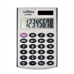 CALCOLATRICE 8 DIGITS CH-982 BLISTER Nikoffice