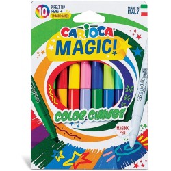 Pennarelli Magici Cambia Colore Carioca 10pz