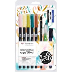 Blended Lettering Set Cozy Times Dual Brush Tombow