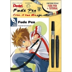 Pack Fude Pen Crea il Tuo Manga Pentel