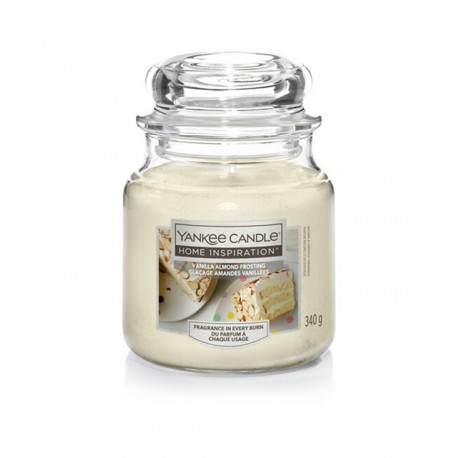 Yankee Candle Giara Media Vanilla  Almond Frosting 340gr
