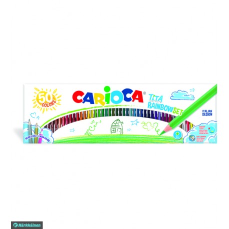 Carioca Tita Rainbow Set 50 Colori