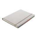 Agenda Filofax Notebook Classic Pastel Grigio a Righe 2022
